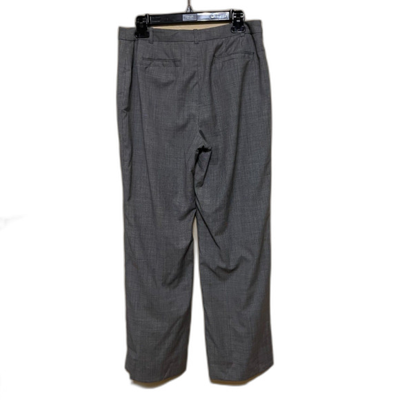 Ann Taylor Audrey Italian Wool Trouser Pants Womens Size 8 Lined Wide Leg Career - Picture 3 of 7